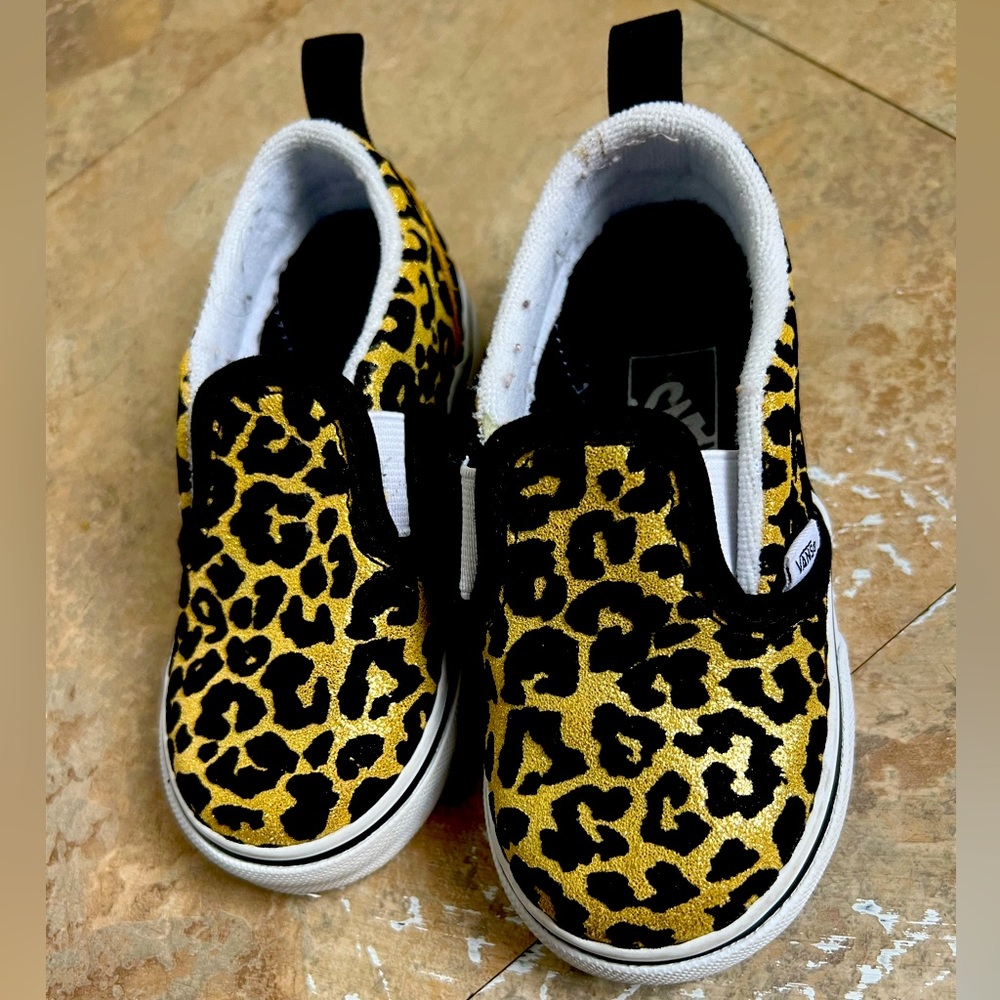 Toddler Cheetah Vans
